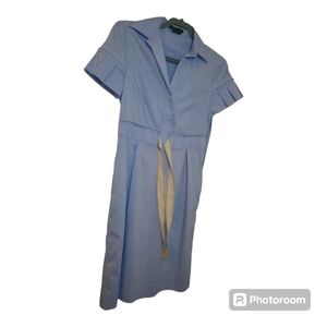 BCBG MAXAZRIA blue midi Dress
